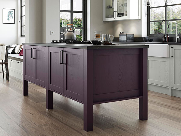 Aldana Deep Heather and Light Grey Kitchen